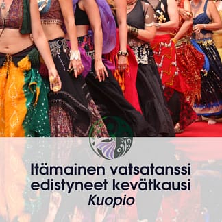 Itämainen vatsatanssi edistyneet Kuopio kevätkausi 7.1. - 27.5.2026 klo 17:35 - 18:50