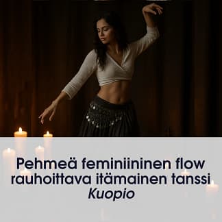 Pehmeä feminiininen flow – rauhoittava itämainen tanssikurssi